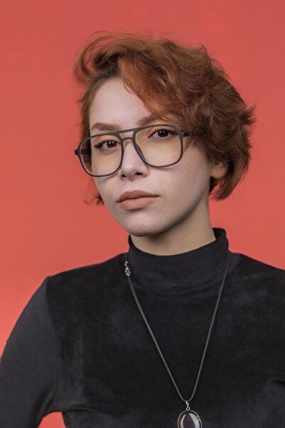 Focus On Asgard Matte Smoked Blue Light Filtered Screen Glasses