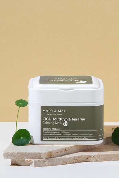 Mary & May Cica Houttuynia Tea Tree - 30 Pcs/400Gr Remaining Masque (Vi̇oni̇ne)