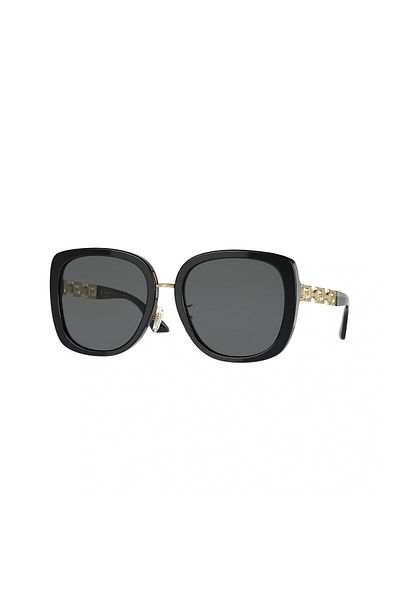 Versace Woman Pillow Sunglasses- Ve 4407d - Lense Size:56mm - Black
