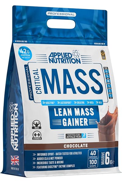 applied nutrition Critical Mass Lean Mass Gainz, Chocolate, 6 Kg