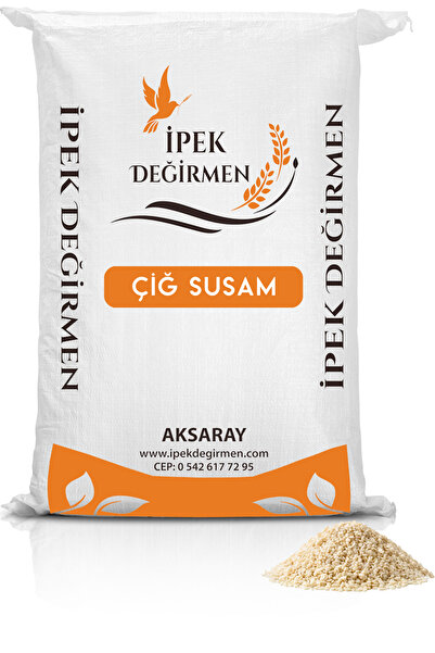 İpek Değirmen Baharat Çeşni 1 Kg Çiğ Susam Kurabiye Simite Ideal