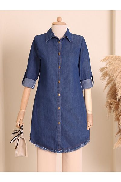 Modamorfo Colorful Denim Tunic