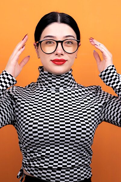 Focus On Erica Black Blue Light Filtered Screen Glasses