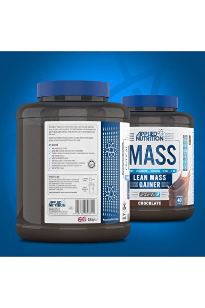 applied nutrition Critical Mass Lean Mass Gainz, Chocolate, 2.45 Kg, For Best And Fast Mass Gaine
