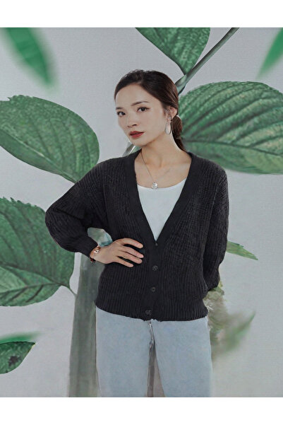 elkumoda للجنسين سترة تريكو مضفر نمط متماسكة سترة شال طوق غير بيلينغ زر إغلاق...