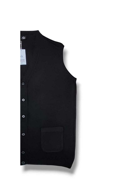 Özay Daddy Wool Vest with Pocket, Straight,Normal and Large Size Licra Original Top Quality Product
