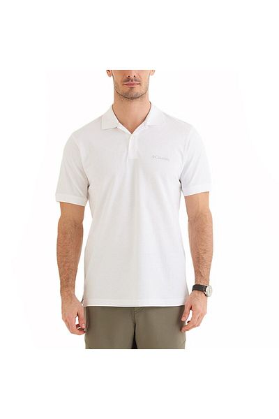 Columbia Cs0214 M Cascade Range - Solid Polo II Λευκό