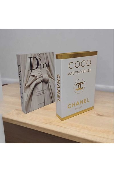 Zudax Decorative Book Box Set of 2