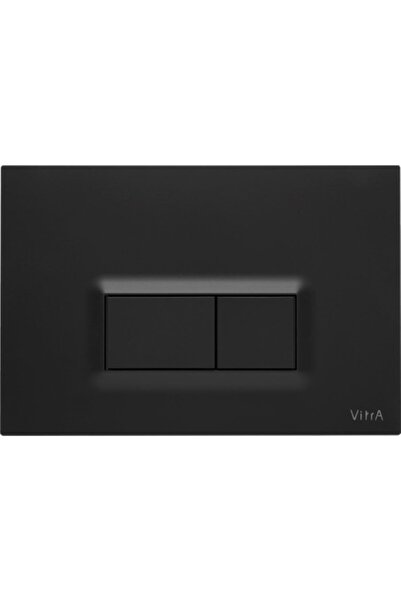 VitrA 740-0611 Çift Basma Kumanda Paneli Mat Siyah