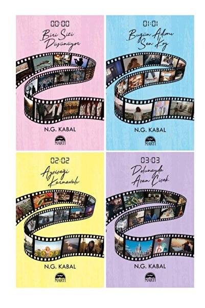 Martı Yayınları Gençlik Serüveni 4 Kitap Set / N. G. Kabal - Cep Boy