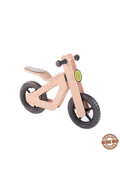 HOMİNG Homing Montessori Natural Wooden Balance Bike 241853