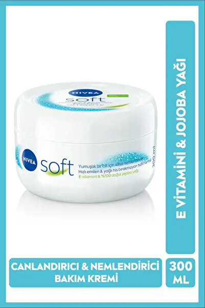 NIVEA SOFT VAZO 300 ML.