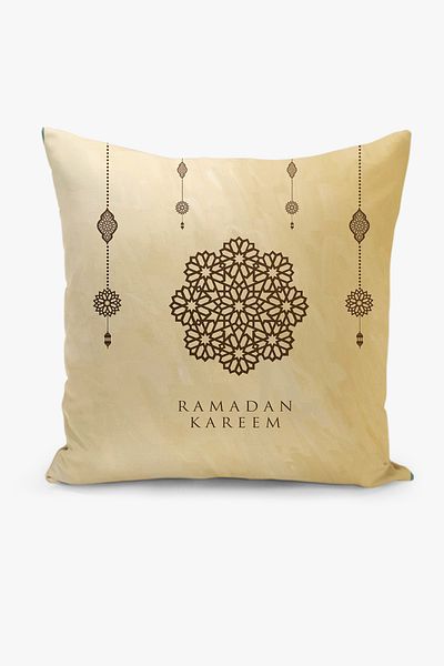 Filamente Set de huse de pernă cu model special Ramadan din 4 piese - imprimate digital pe două fețe