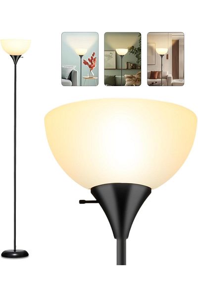 COOYA Floor Lamp,Led with 3 Levels Dimmable Brightness, Drop-Resistant,for Living Room Bedroom Office