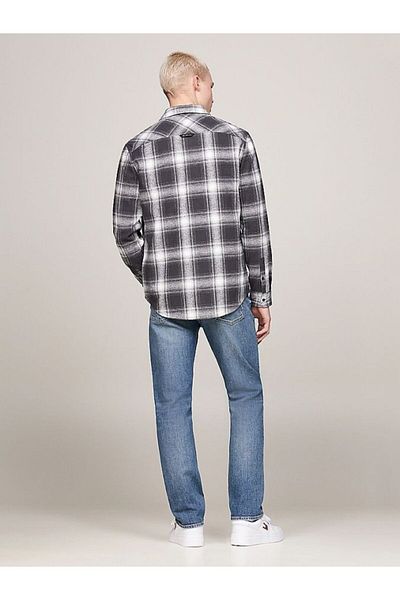 Tommy Hilfiger Tjm Reg Check Flannel Shirt - Extended Size