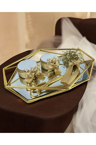 CyzHome Quill Prism Promise Engagement Tray