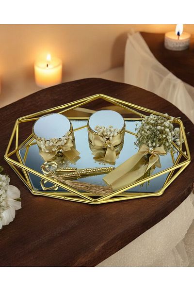 CyzHome Quill Prism Promise Engagement Tray