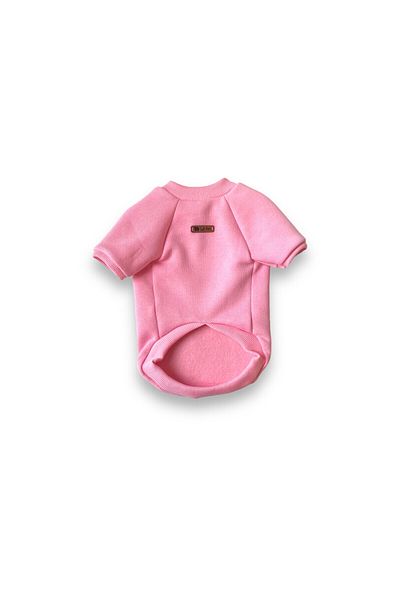 Luli Pet Pink Fleece Dog Sweatshirt