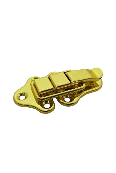 Yıldırım Large Gold Gold Yellow Bag Buckle Suitcase Lock Cabinet Lock Box Lat...