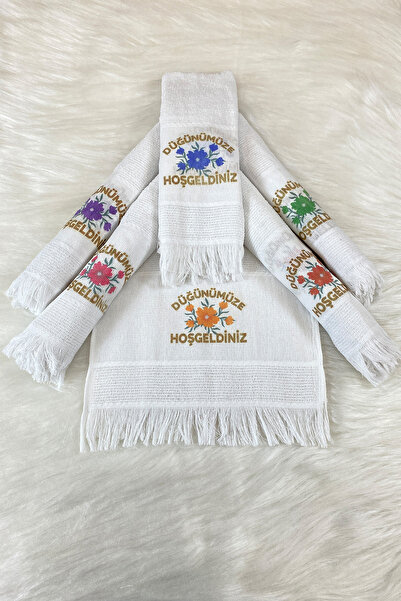 ZEYMERADE 6 штук весільних рушників для нареченої, нареченого та конвою на обрізання