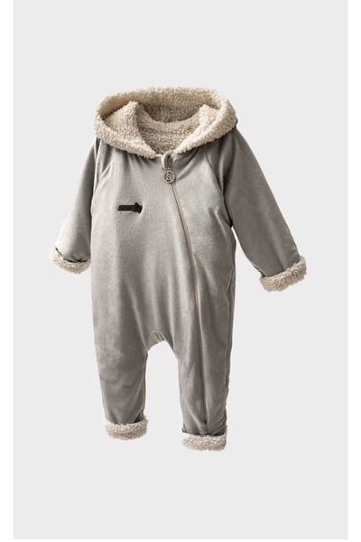 Joviel Silk Velvet Fabric - Unisex Winter Jumpsuit with Welsoft