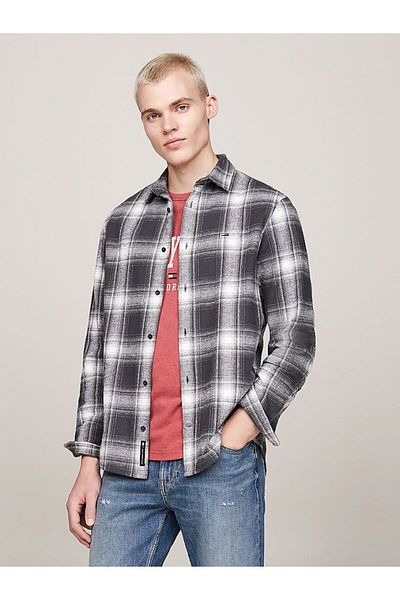 Tommy Hilfiger Tjm Reg Check Flannel Shirt - Extended Size