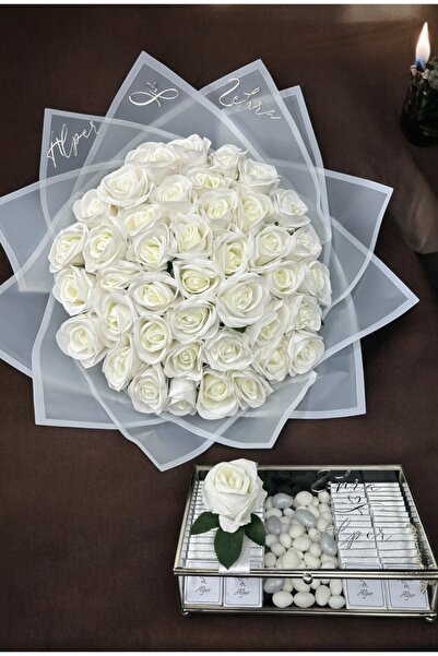 Cyz Home Drizzle 35 Adet Kız Isteme Çikolatası Ve Kız Isteme Çiçeği Seti