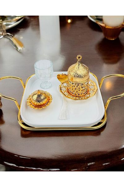 CyzHome Endless Square Promise Coffee Tray