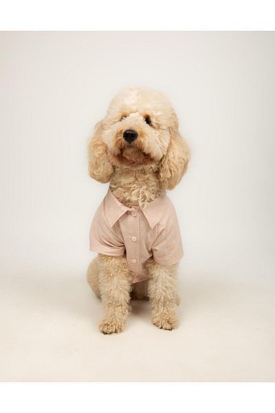 Buf & Buf Lolly - Summer Linen Cat Dog Shirt Small Medium Breed