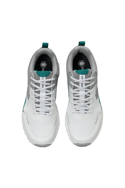 lumberjack Ανδρικά αθλητικά παπούτσια Wily 4 Fx Phlon Light Lace-Up σόλα ΓΚΡΙ ΛΕΥΚΟ