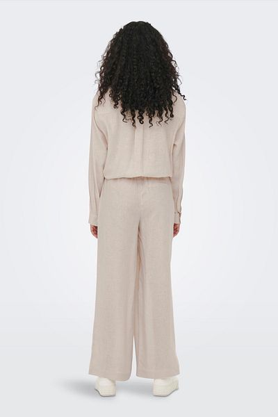 ONLY Beigefarbene Hose für Damen im Relaxed-Cut15259590