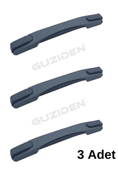 GUZIDEN - 3 Adet Kaliteli Valiz Bavul Kulpu - Valiz Tutacağı- Siyah Renk