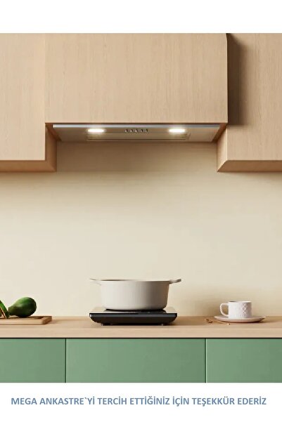 Ferre BEYAZ 52 CM TAM ANKASTRE ASPİRATÖR MEGA ANKASTRE SERİSİ(D051)