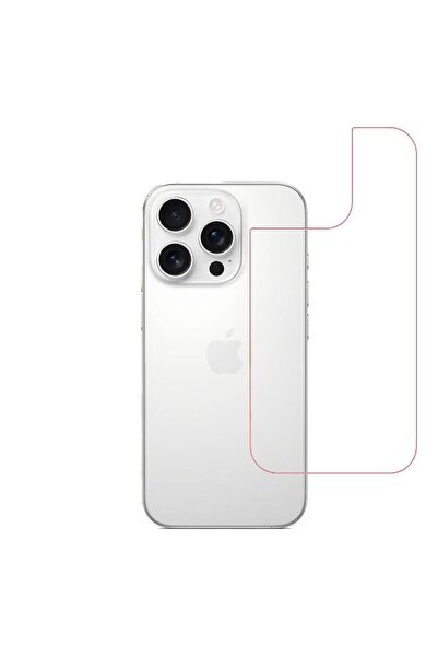 Ecr Mobile Iphone 16 Pro Max Uyumlu Mat Arka Esnek Nano Koruyucu(KILIF DEĞİLDİR)