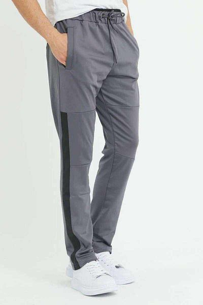 Slazenger Ανδρικό σκούρο γκρι παντελόνι Oxford I