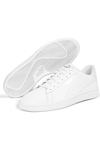 Puma Smash 3.0 L Erkek Günlük Ayakkabı 390987 BEYAZ