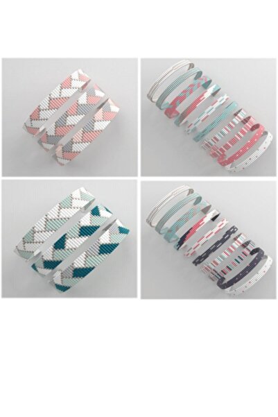 RLX BUJİTERİ Miyuki Delica Özel Kaplama Boncuk Seti - Dokuma Tezgahı Halka Klips Ile