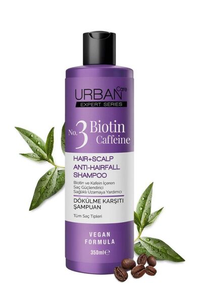 Urban Care Expert Biotin ve Kafein Dökülme Karşıtı Tonik&Şampuan&Krem Set-vegan
