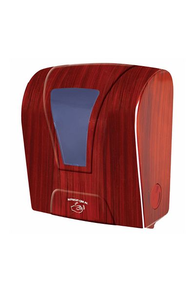 Palex Sat-A Still Autocut Towel Dispenser Wooden Toilet Roll Holder