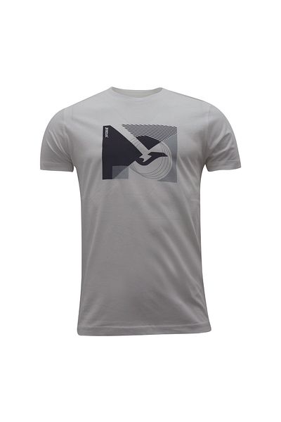 Joma تي شيرت B.collar شاشة قطنية M - أبيض