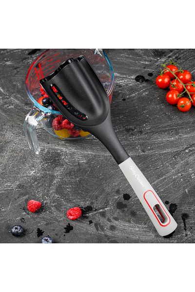 BETTY CROCKER Kitchen Meat Chop Turner 30.5Cm Black & Grey
