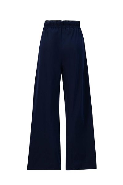 Armine Παντελόνι Navy Blue Lace Up - Μοντέλο 24k2708