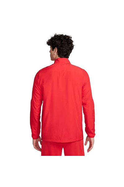 Nike Dri Fit Academy Men's Red Stand Collar Jacket