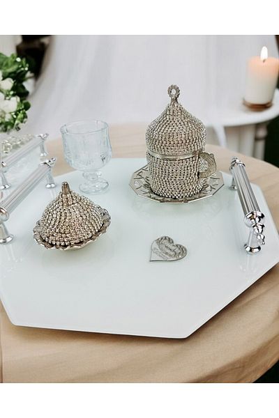 CyzHome Unity Promise Groom Coffee Tray