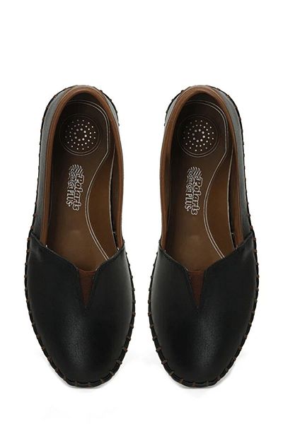 Polaris 108870 .Z5Fx Women's Flat Shoes Black
