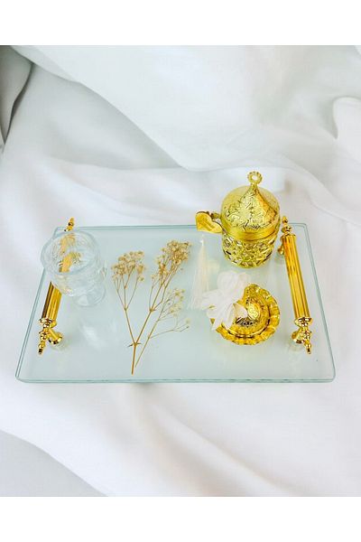 CyzHome Radiant Promise Engagement Coffee Tray