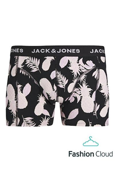 Jack & Jones Erkek Siyah Jacbahamas Trunk Sn Boxer 12260592-Tapshoe
