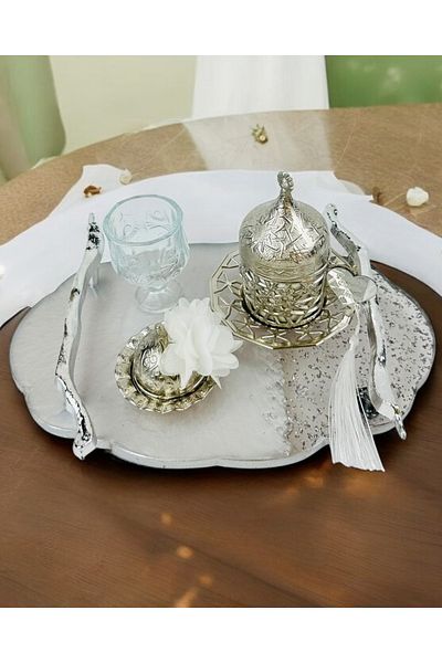 CyzHome Enchant Promise Groom Coffee Tray