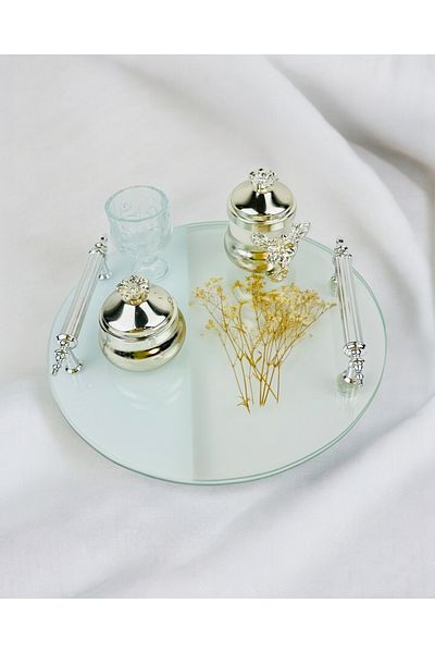 CyzHome Radiant Engagement Groom Coffee Tray