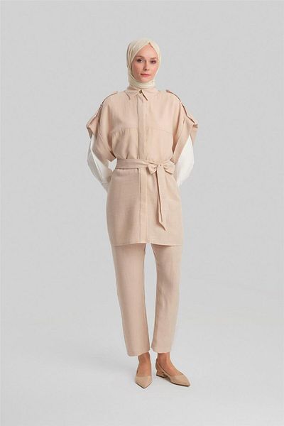Armine Beige Suit 24Yd4222